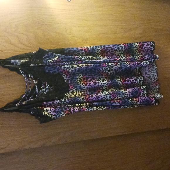 CACIQUE BABYDOLL, SIZE 26/28, COLORFUL, NWT - Picture 5 of 5